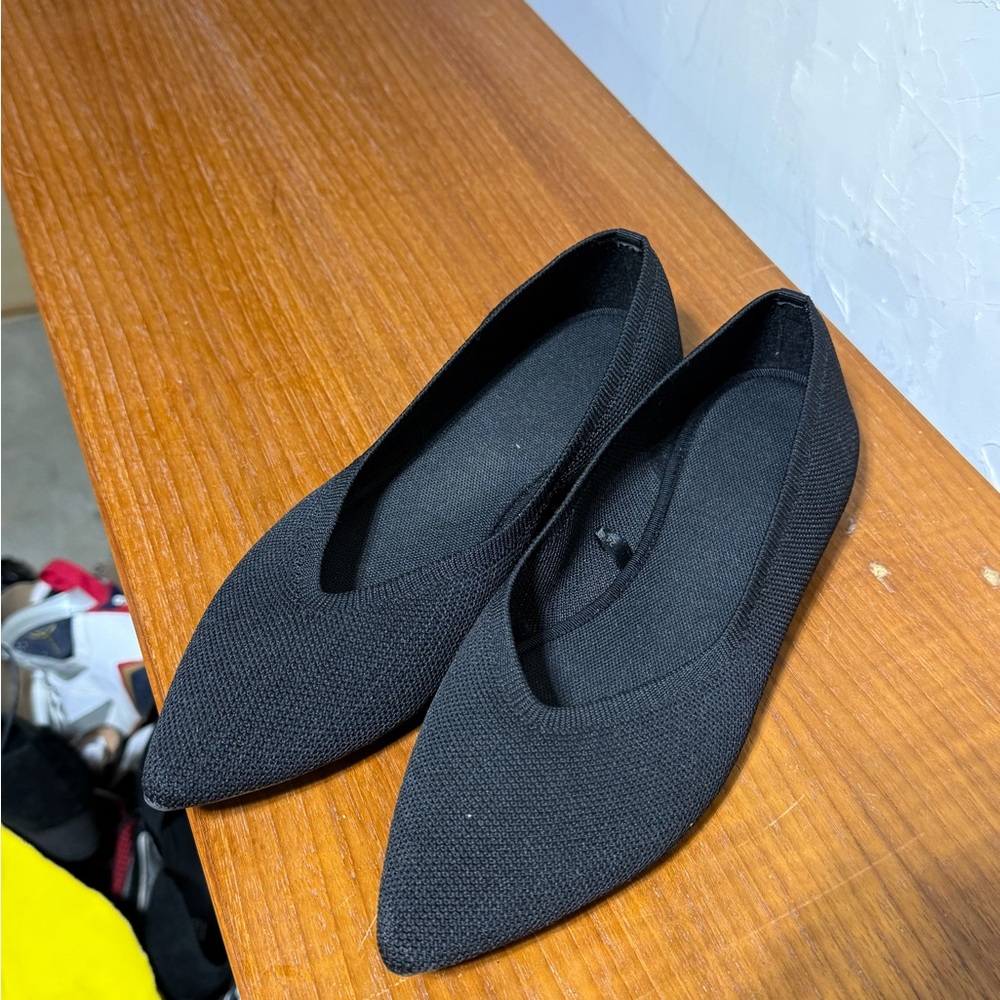 Elegant Black Women's Flats FOLDABLE